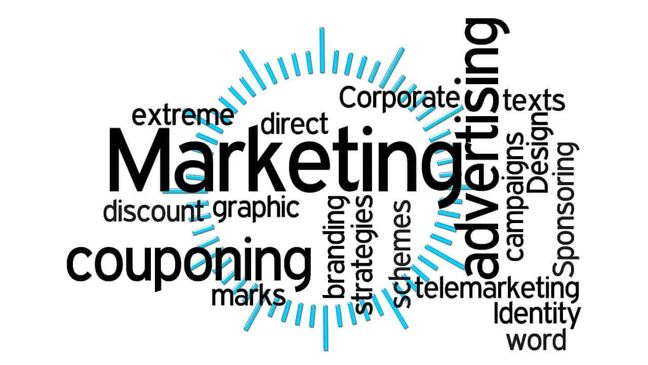 marketing strategies, advertising campaigns, word markers